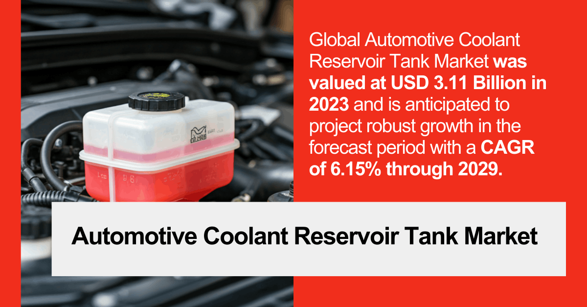 Automotive Coolant Reservoir Tank Market [Valued at $3.11 Billion]: Trends & Demands Through {2029}