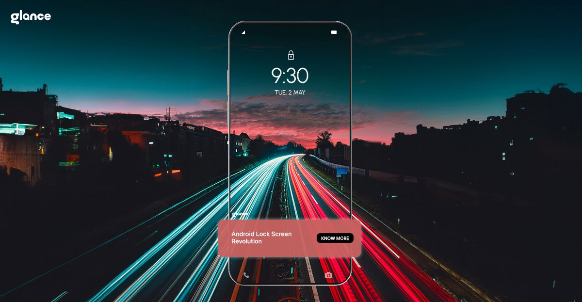 The Revolution of the Android Lock Screen: Glance Wallpaper HD