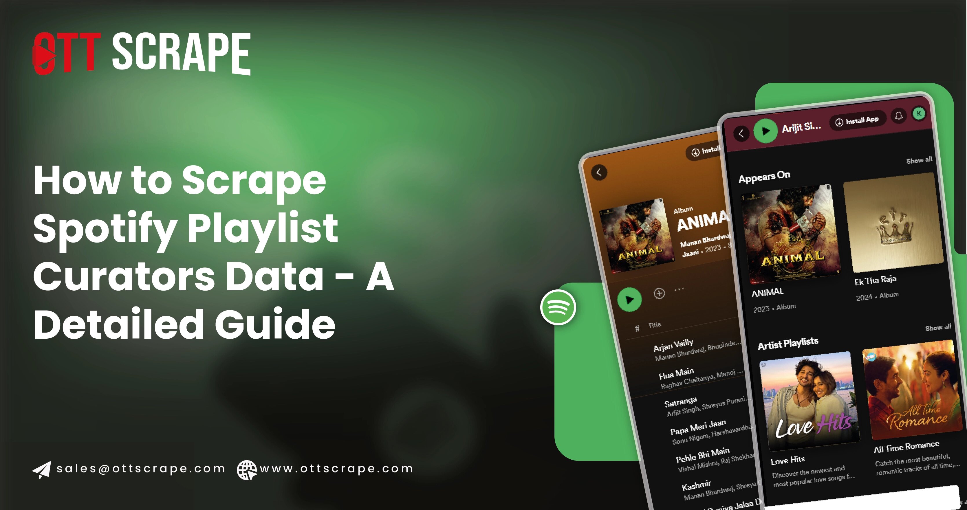 Scrape Spotify Playlist Curators Data: A Complete Guide