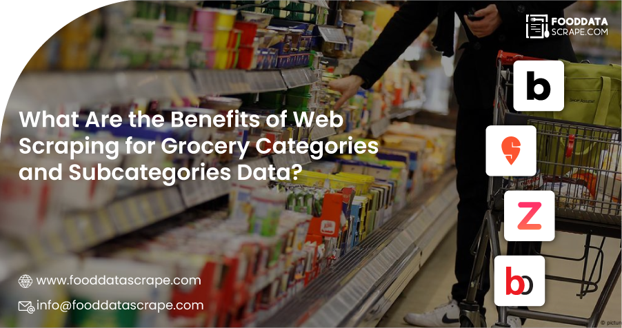 Web Scraping for Grocery Categories and Subcategories Data