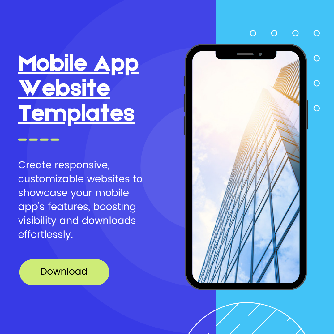 Enhance Your Mobile App’s Web Presence with MG Technologies Dynamic Website Templates