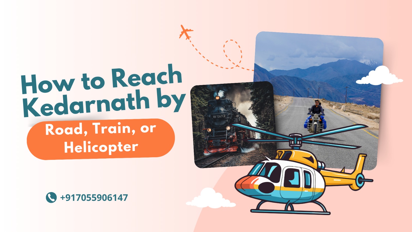 How to Reach Kedarnath by Road, Train, or Helicopter