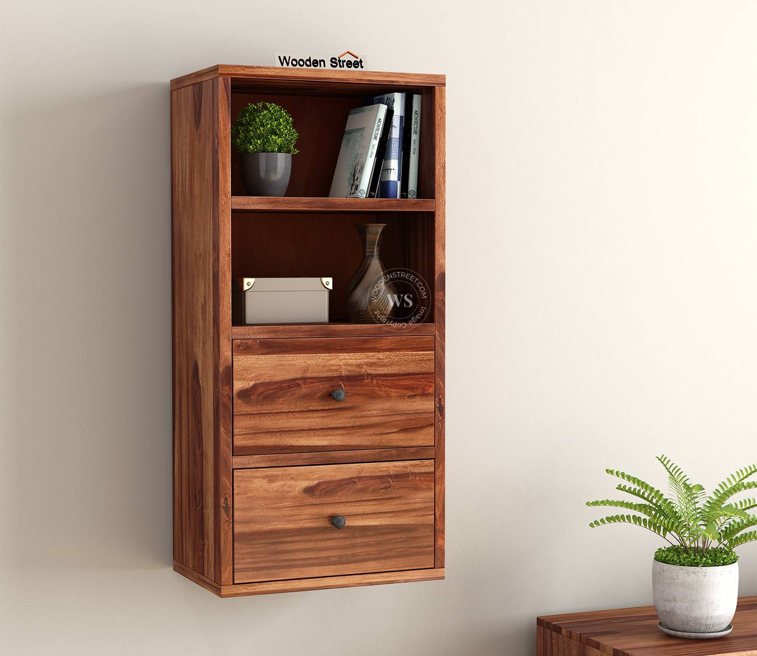How Can I Maximize Space with Wall Shelf Design | Wooden Street