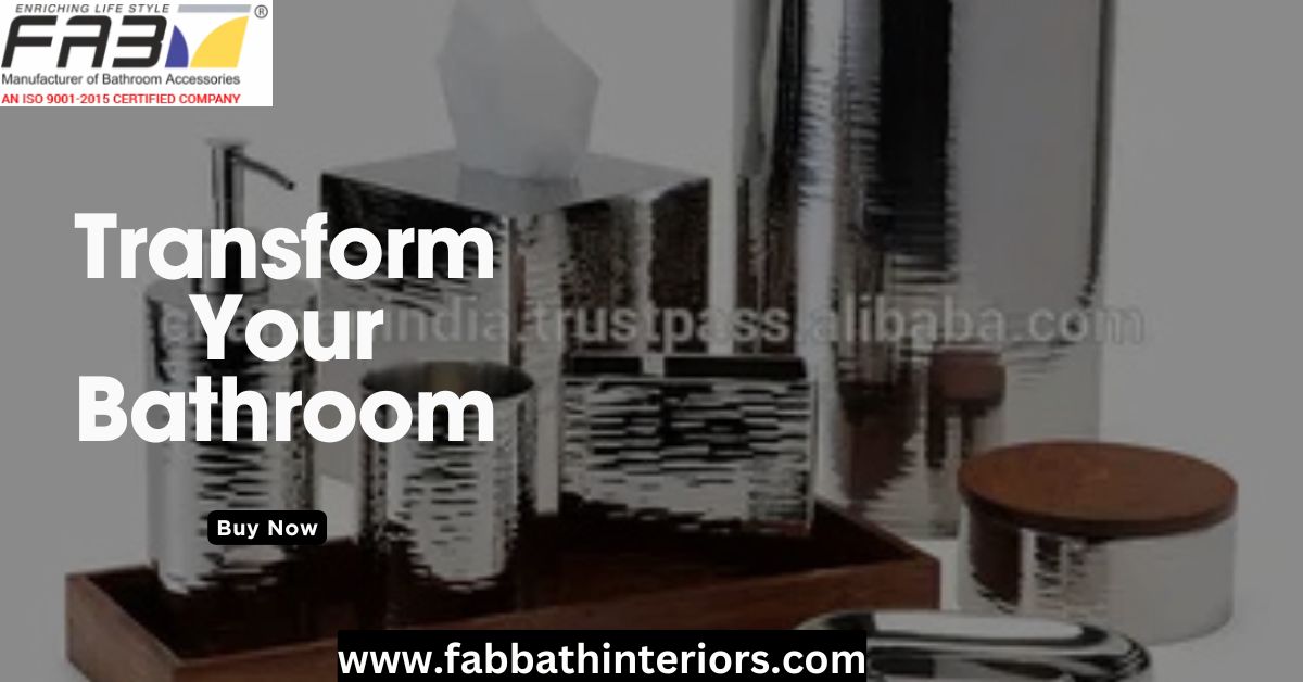 Transform Your Bathroom with High-Quality Bathroom Sets from Trusted Manufacturers"