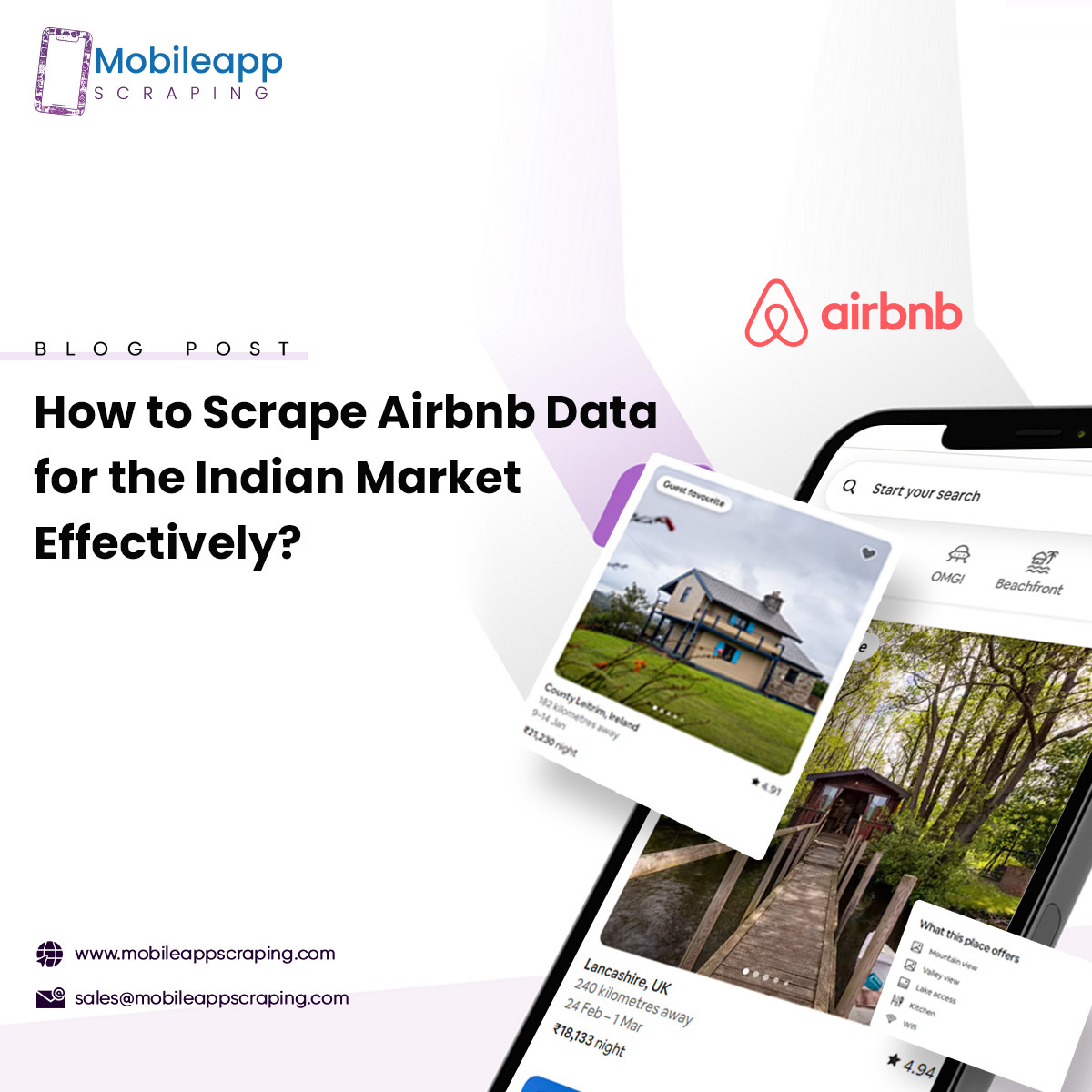 Airbnb Hotel App Data Scraping Services