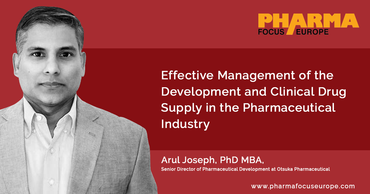 Effective Management of the Development and Clinical Drug Supply in the Pharmaceutical Industry