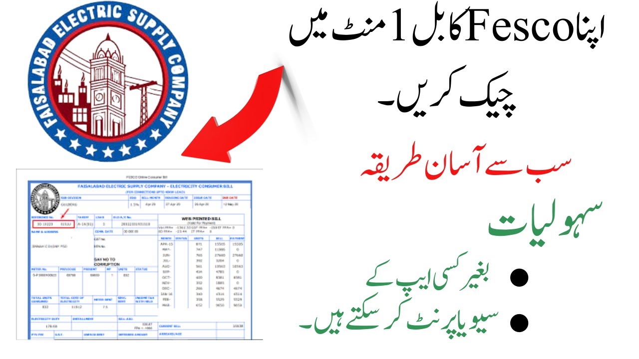 Check Your FESCO Bill Online Quickly and Easily