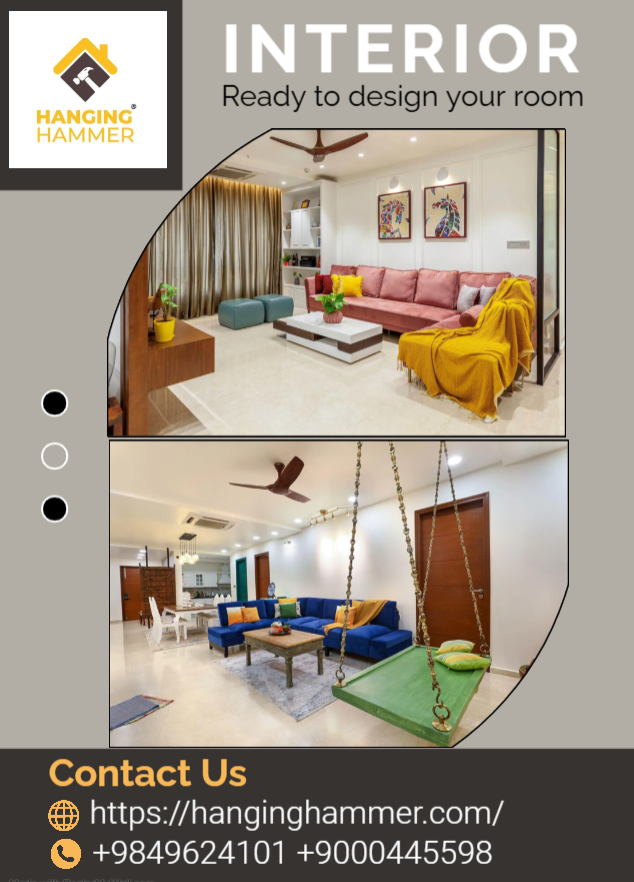 Transform Your Workspace with Hanging Hammer: The Leading Commercial Interior Design Company in Hyderabad