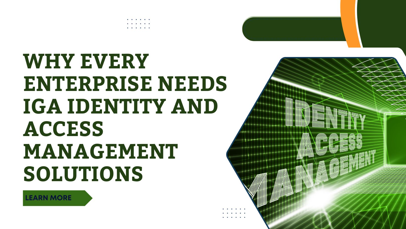 Why Every Enterprise Needs IGA Identity and Access Management Solutions