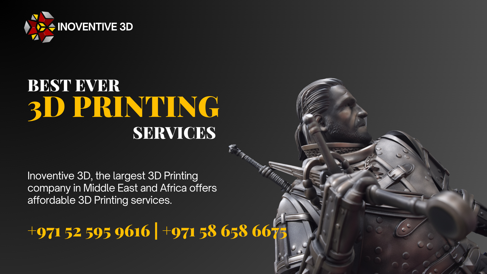 Inoventive 3D: The Leader in Large 3D Printing in Dubai