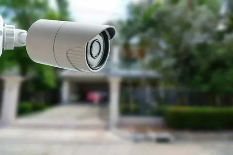 How do IP cameras improve surveillance with higher resolutions?