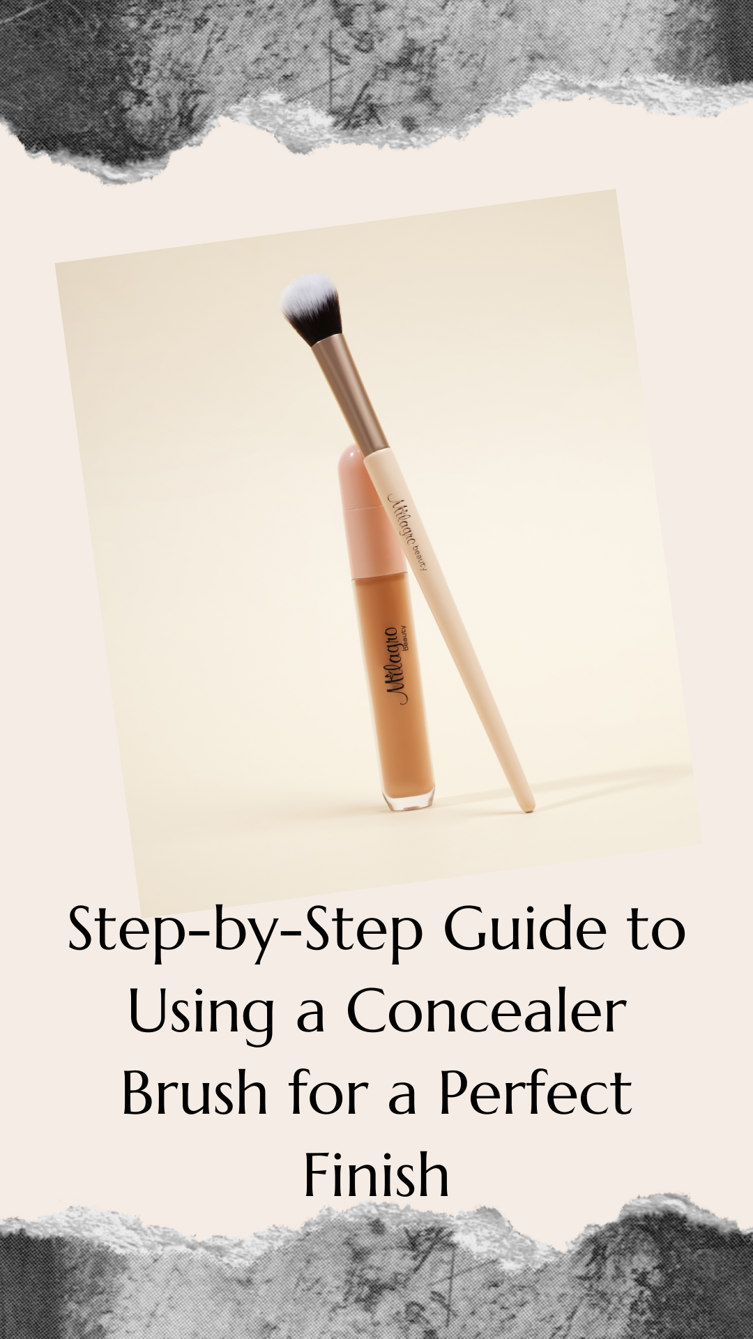 Step-by-Step Guide to Using a Concealer Brush for a Perfect Finish