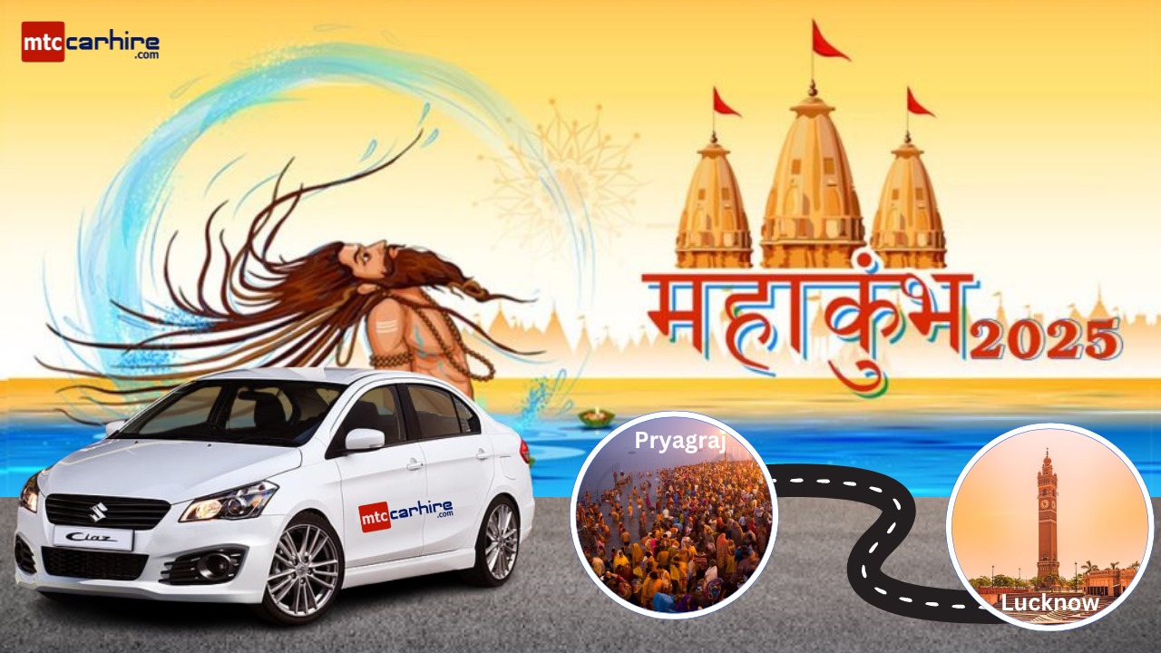 Why traveling from Lucknow to Prayagraj by taxi is best during Mahakumbh