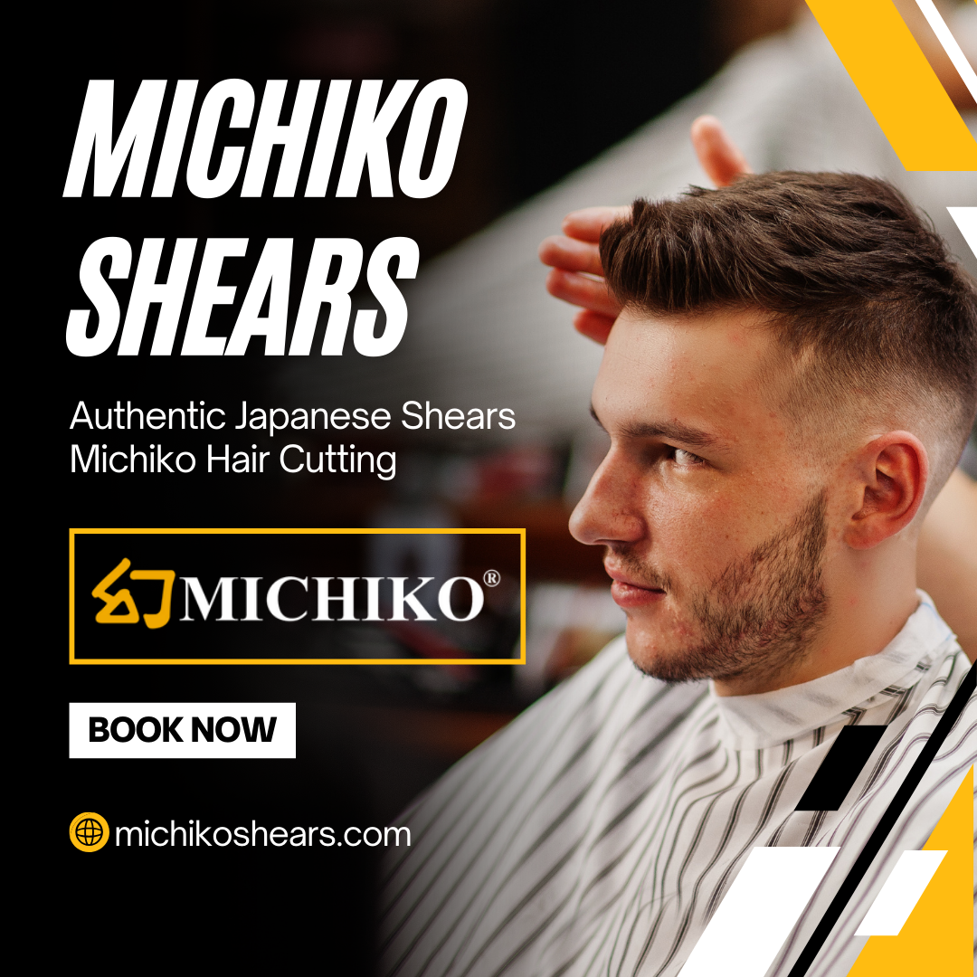Discover the Authentic Japanese Shears: Michiko Hair Cutting Scissors ATS314 Forged