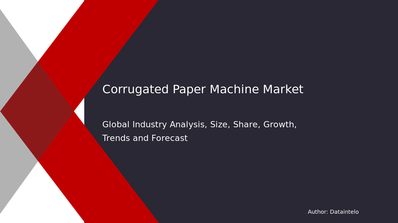 Exploring Growth in Corrugated Paper Machine Market Size by 2032