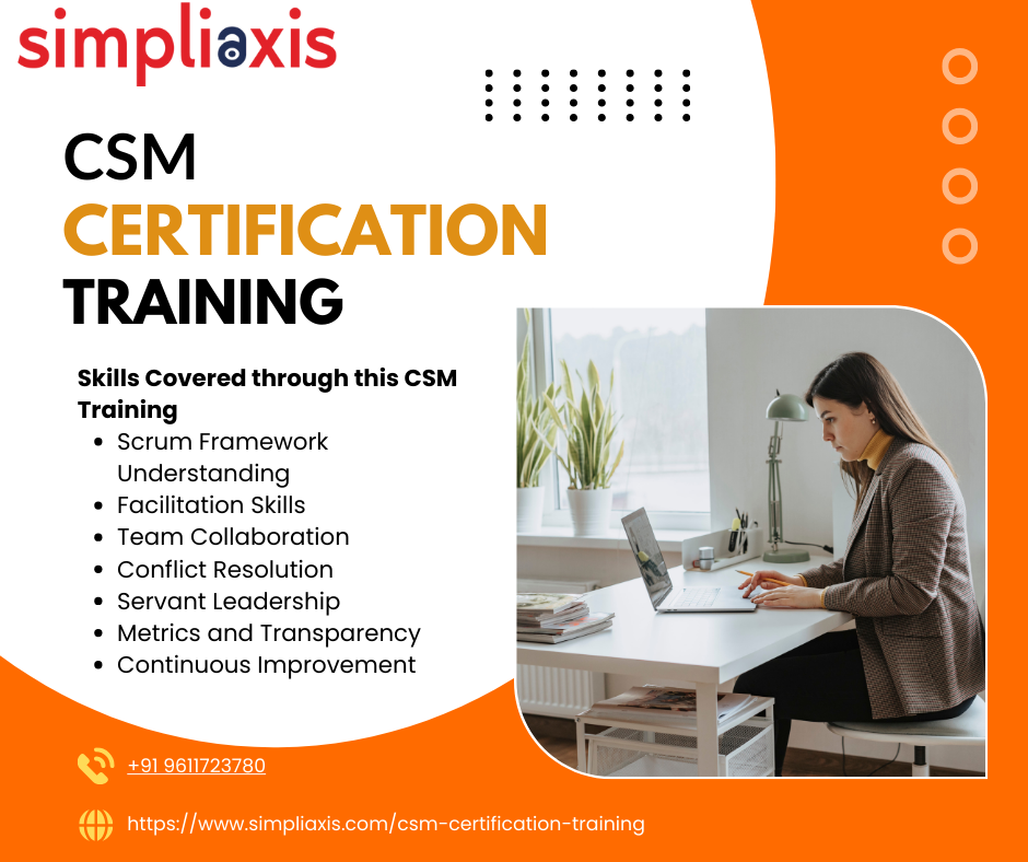 Certified scrum master course - Simpliaxis