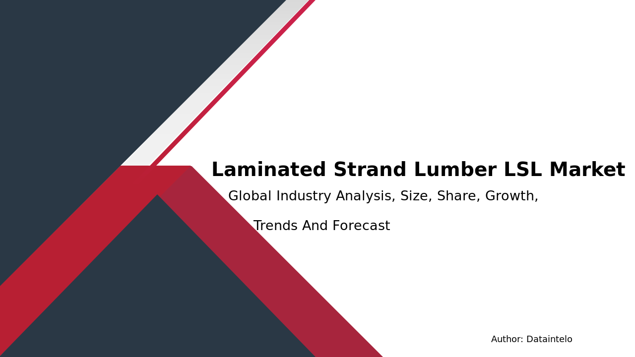 Future-Ready Insights: Laminated Strand Lumber (LSL) Market Overview for 2032