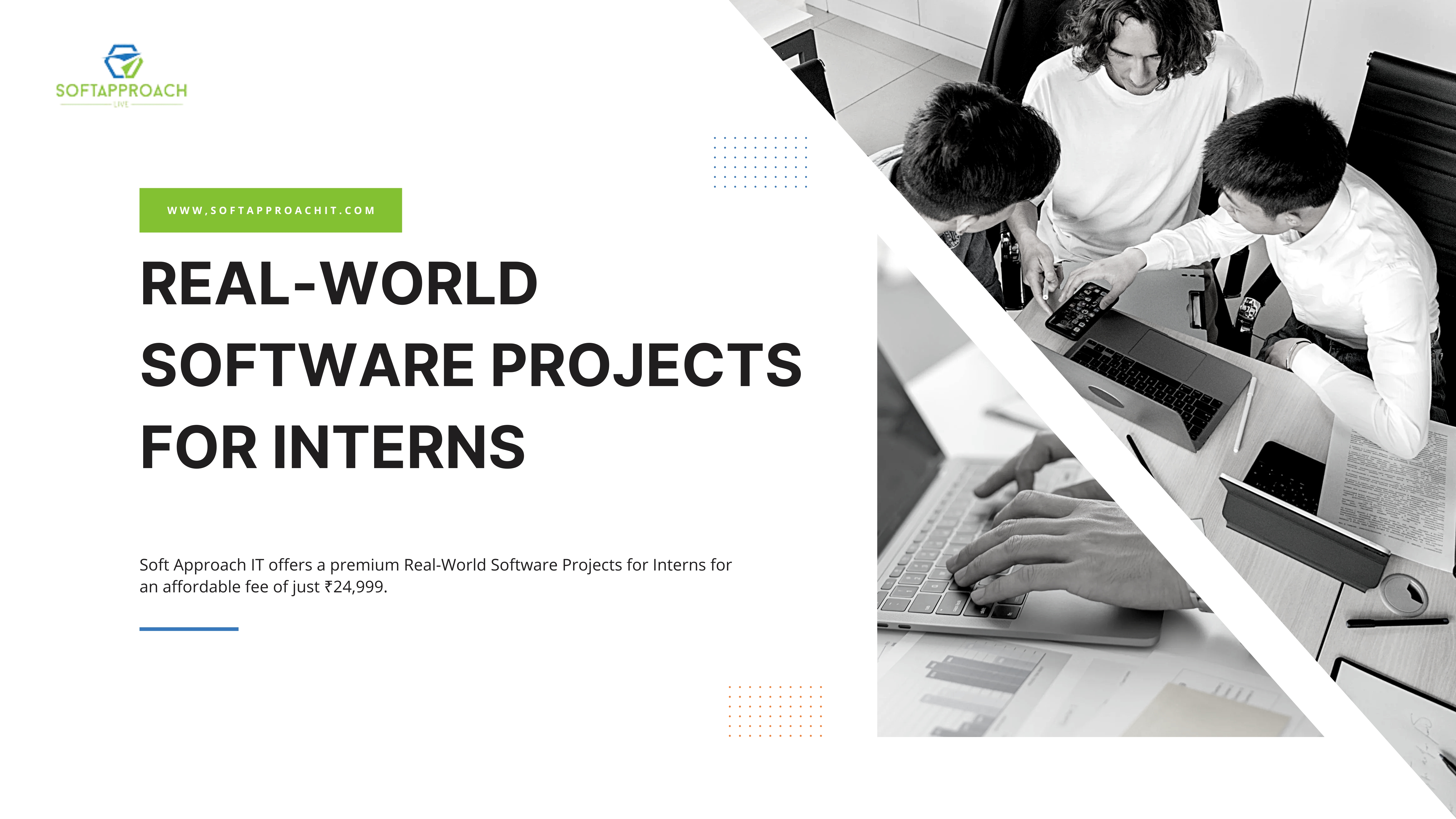 Soft Approach IT Offers the best Real-World Software Projects for Interns