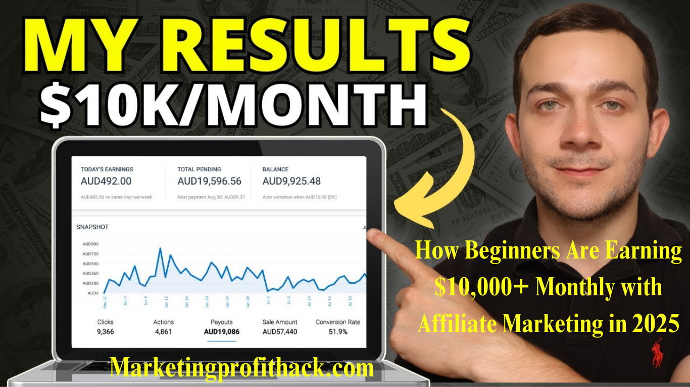 How Beginners Are Earning $10,000+ Monthly with Affiliate Marketing in 2025