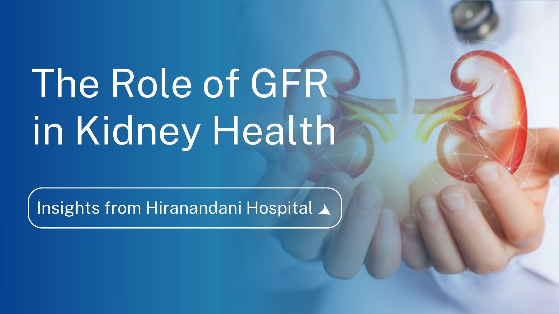 The Role of GFR in Kidney Health: Insights from Hiranandani Hospital