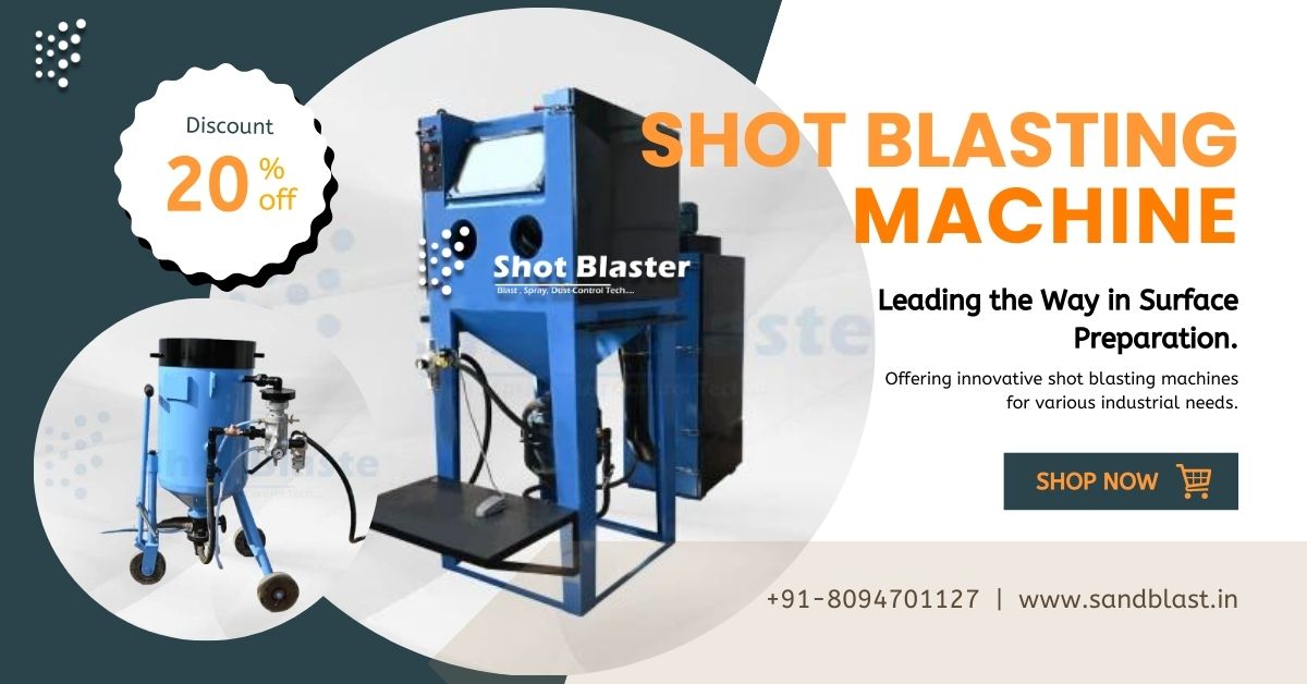 Efficient Air Operated Tumblast Type Shot Blasting Machine for Heavy-Duty Cleaning | Shot Blaster