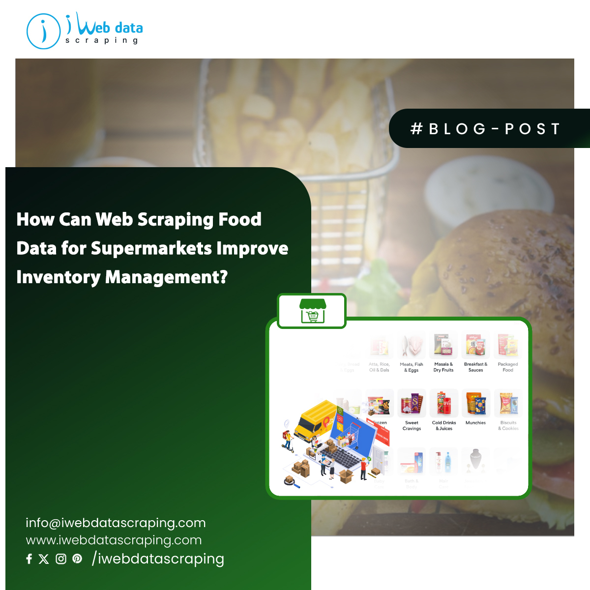 Web Scraping Food Data for Supermarkets: Inventory Management