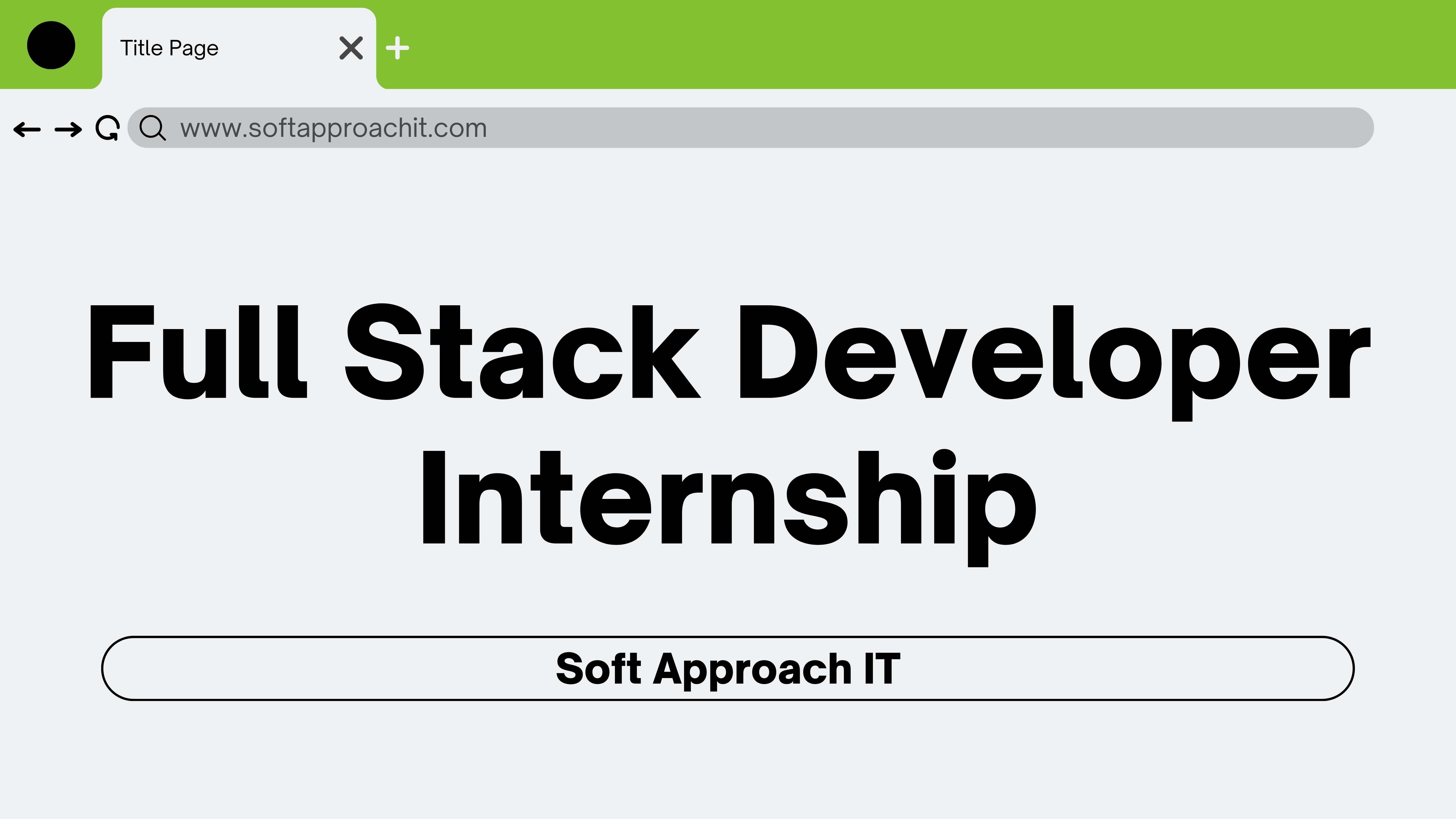 Think You're Ready? Take the Full Stack Developer Internship Challenge!