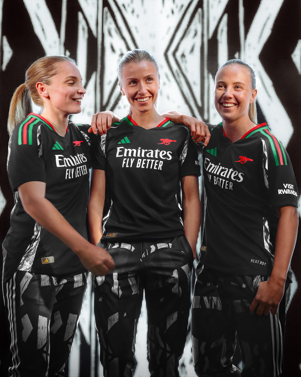 Arsenal venkovní dres pro sezónu 2024-25