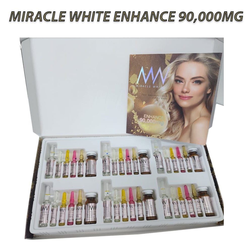Miracle White Enhance 90000mg Glutathione for Skin Detox: Clearer, Healthier Skin from Within