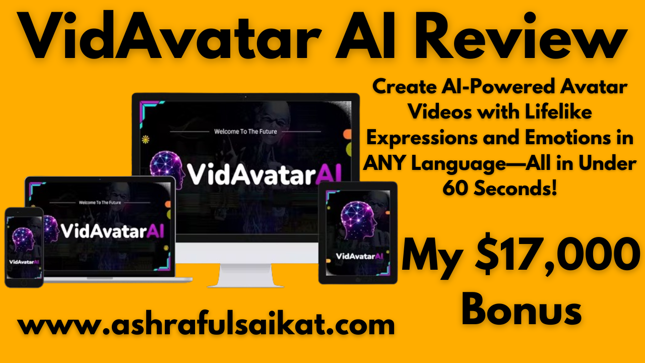 VidAvatar AI Review - Create Digital AI Avatar Videos