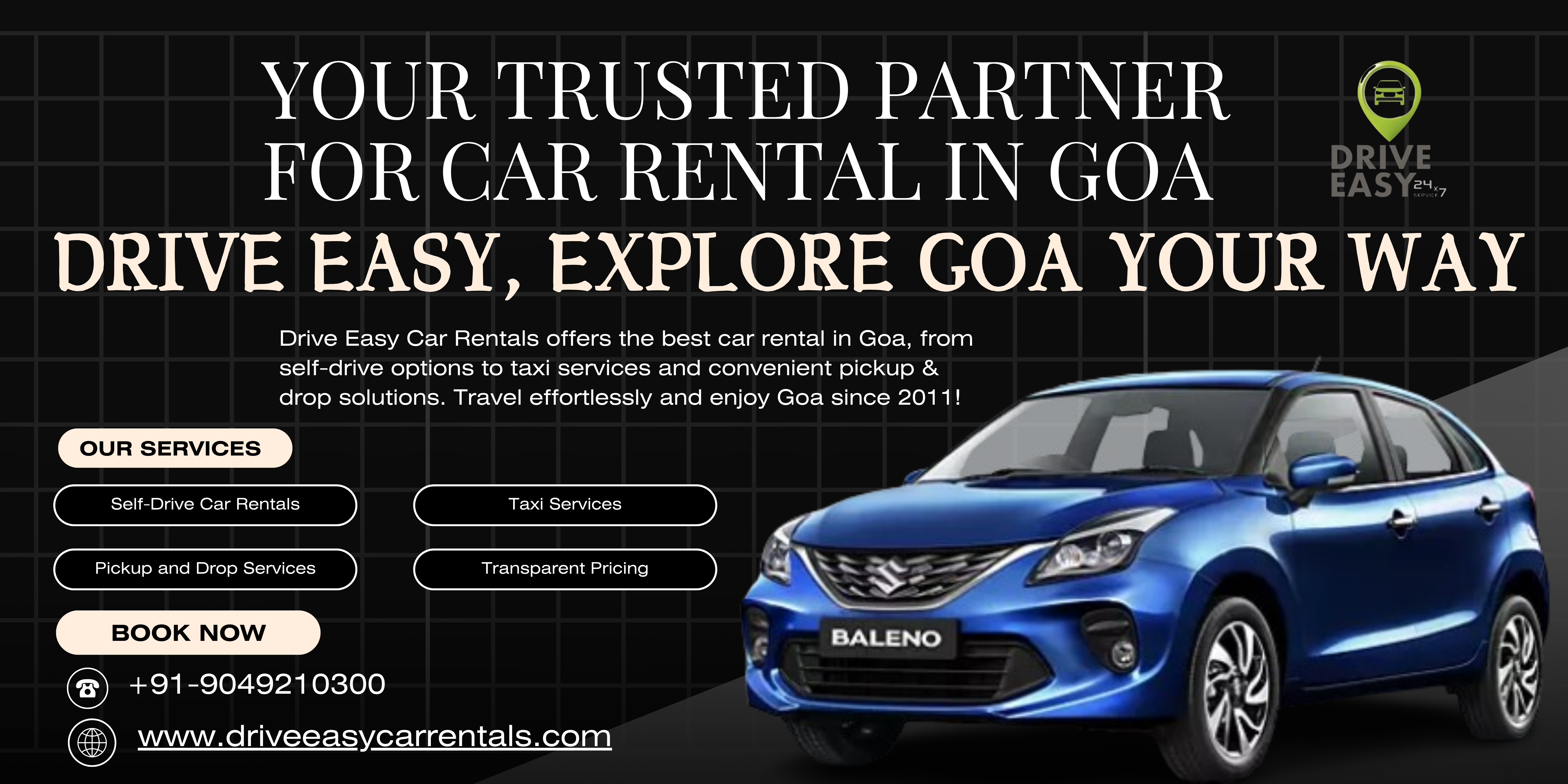 Effortless Travel: Car Rental in Goa