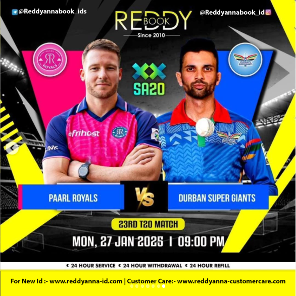 Reddy Anna Online Book ID is Revolutionizing Cricket Sports ID for Team India Fans in 2025