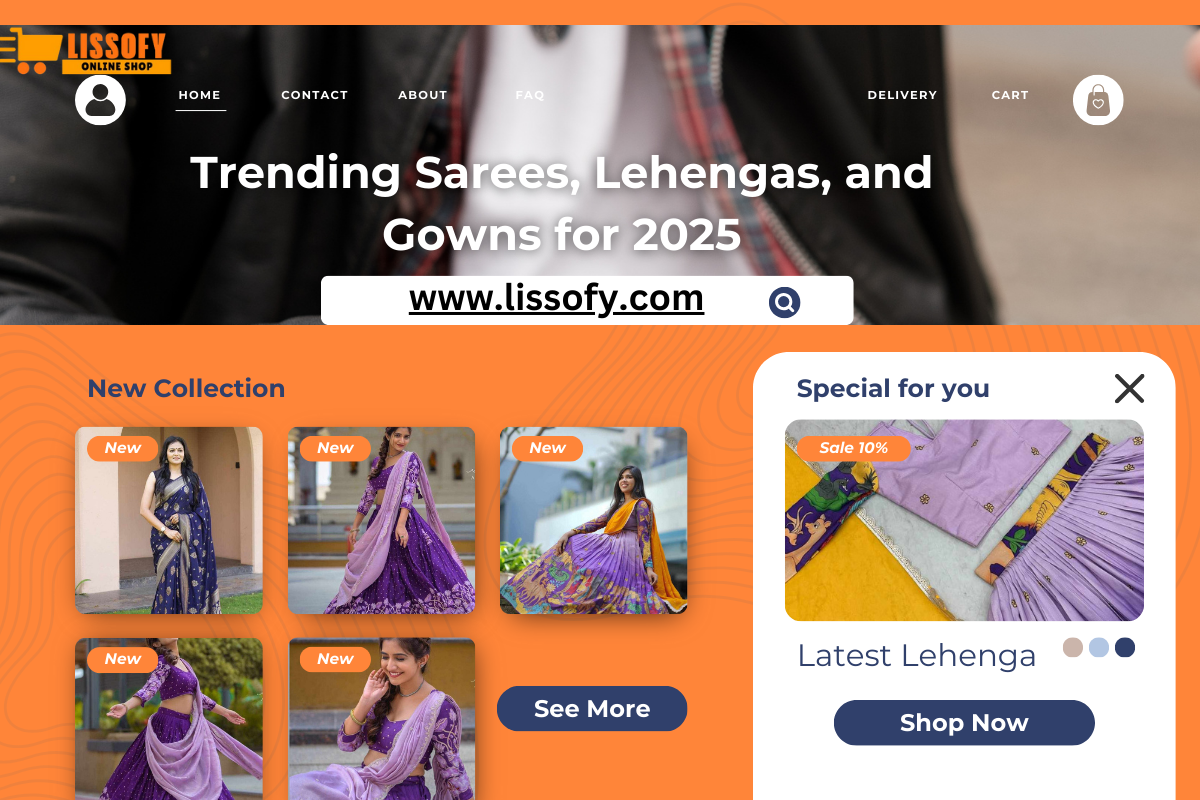 Trending Sarees, Lehengas, and Gowns for 2025