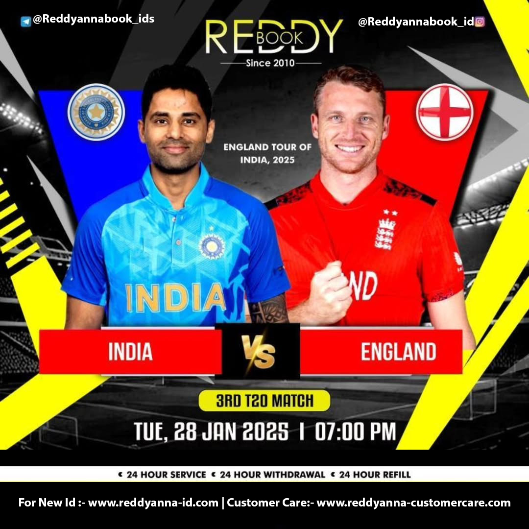 2025 Cricket Fever: Explore the Benefits of Reddy Anna Online Book Id India for Team India T20 Matches