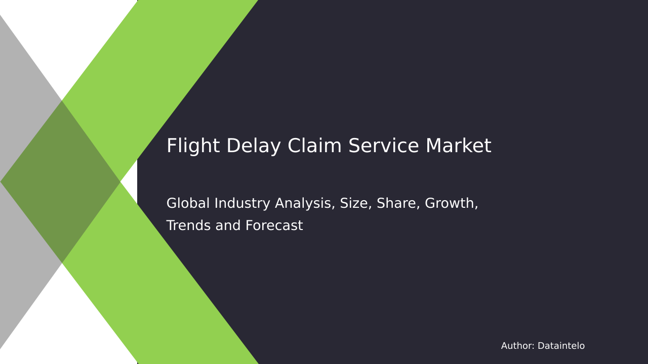 Flight Delay Claim Service Market Study: Forecast and Trends to 2032