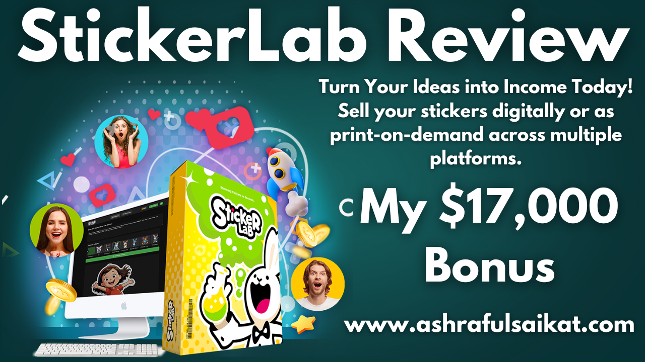 StickerLab Review - Sticker Creation with AI Magic