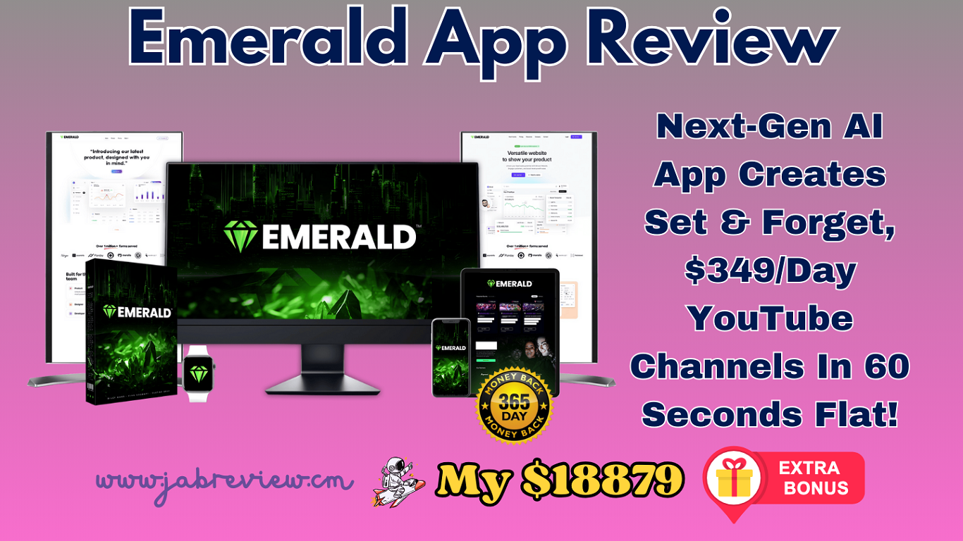 Emerald App Review – Creates Automated YouTube Channels
