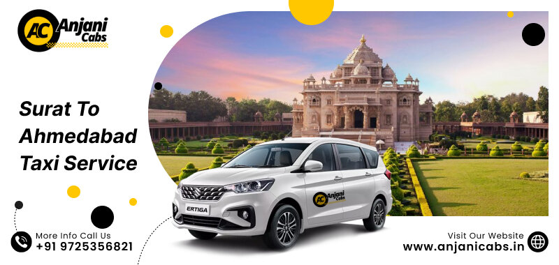 Unbeatable Surat to Ahmedabad One-Way Cab Hire Deals Starting at Rs.3399