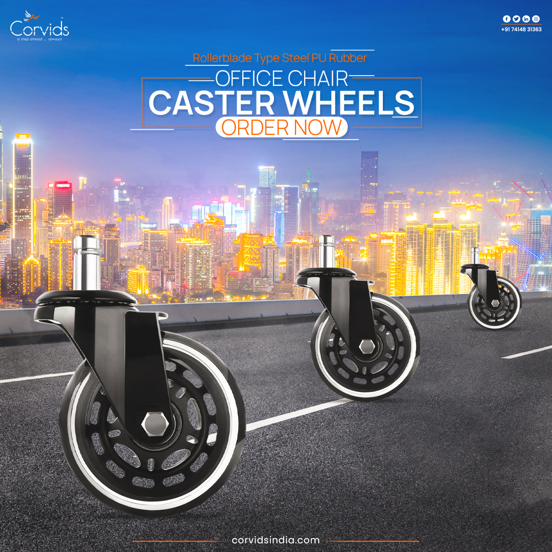 Durable Caster Wheels for Every Application | Corvids India