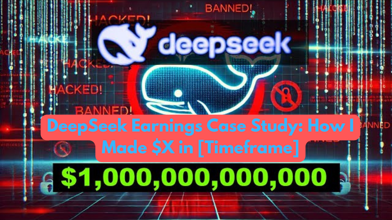 DeepSeek Earnings Case Study: How I Made $iX in [Timeframe]