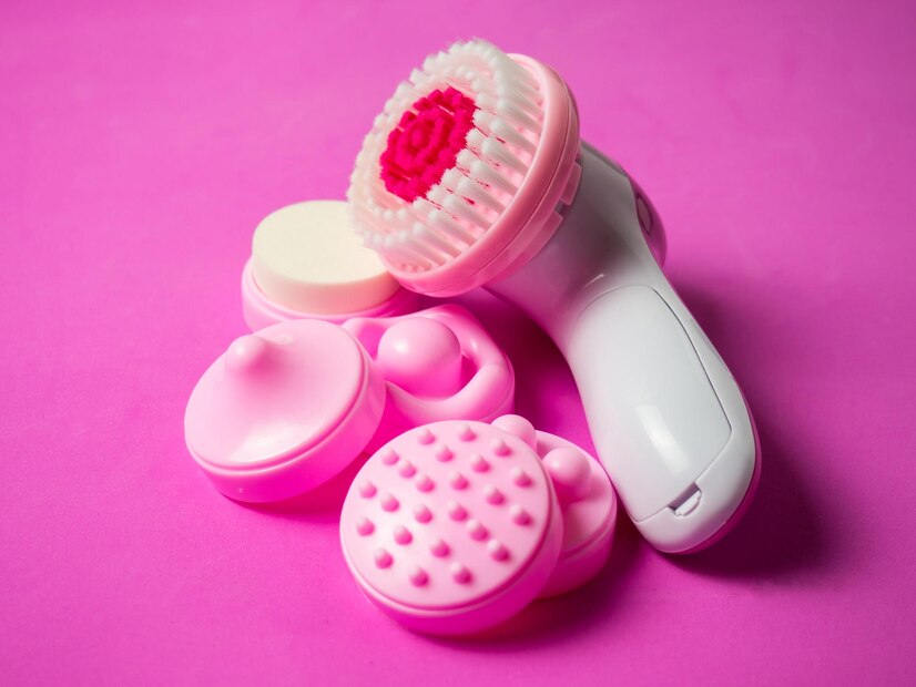 3D Double Silicone Facial Cleansing Brush for a Spa Glow