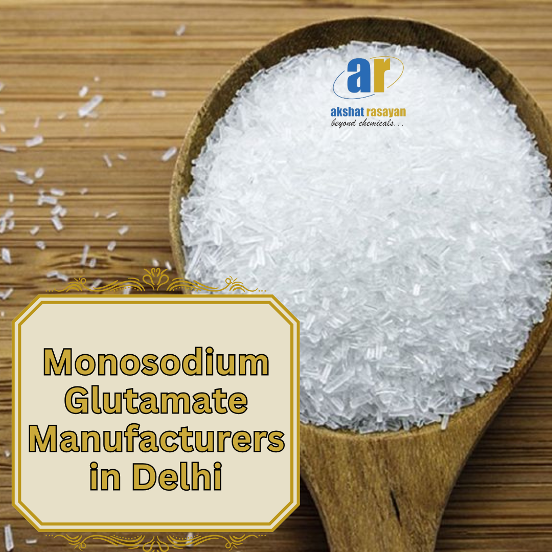 Monosodium Glutamate Manufacturer in Delhi: Quality, Safety, and Innovation