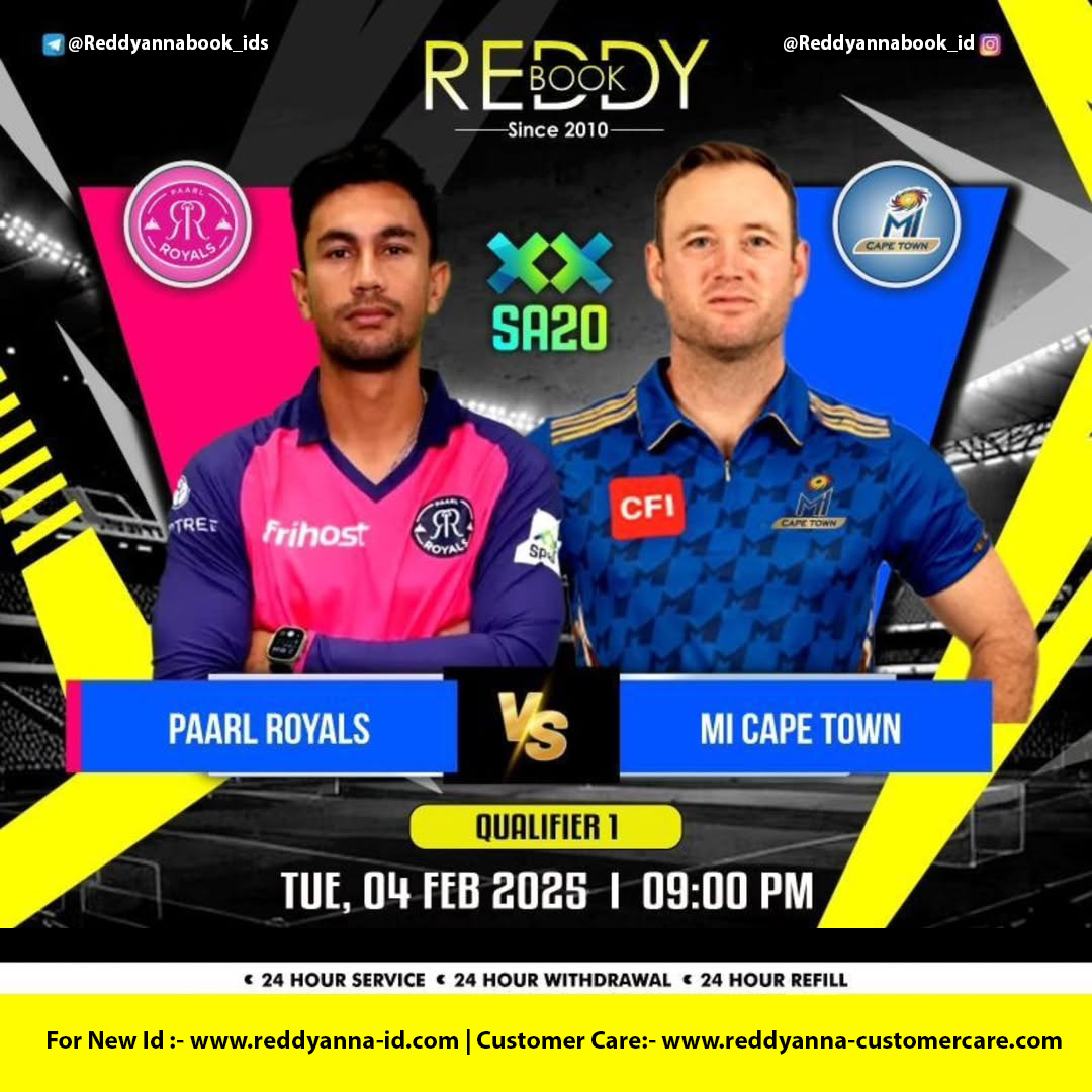 SA20 2025 Qualifier 1 Preview: What Reddy Anna Id Predicts for Paarl Royals and MI Cape Town