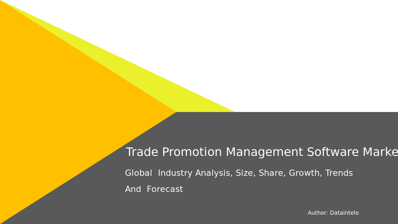 Trade Promotion Management Software Market Trends, Market Forecast, and Growth 2032