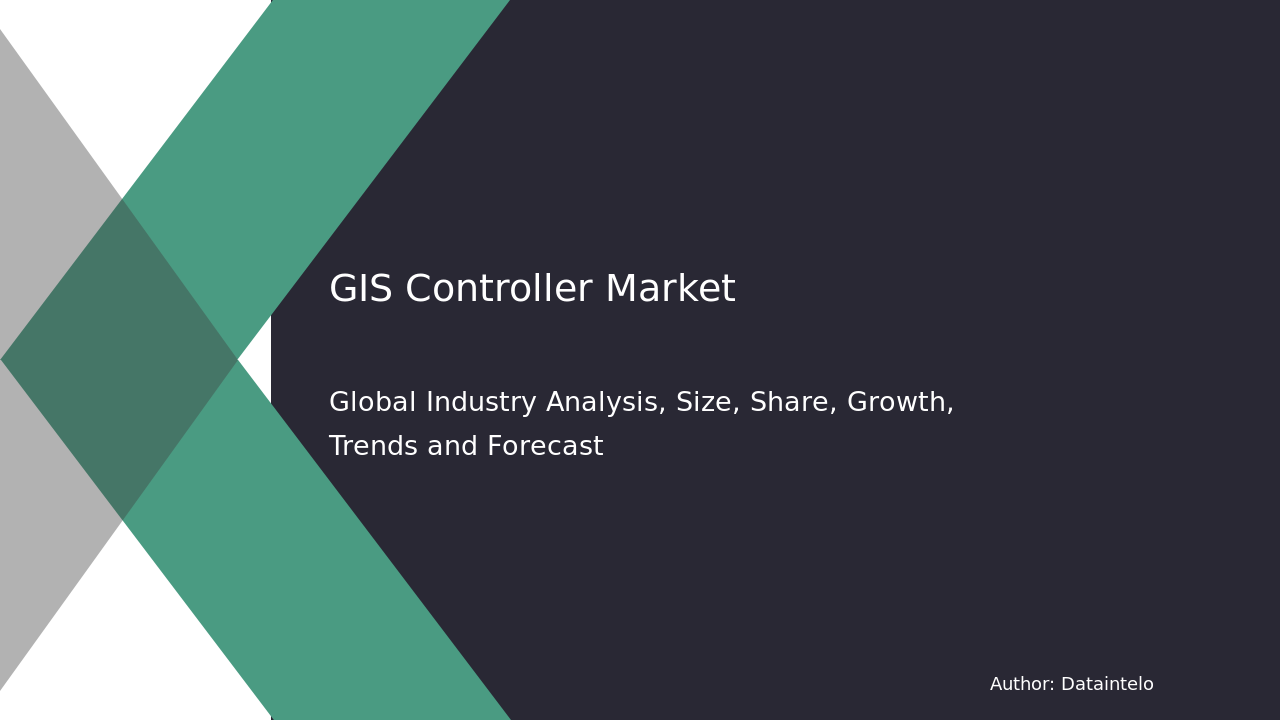 GIS Controller Market Revenue, Share & Demand Forecast 2032