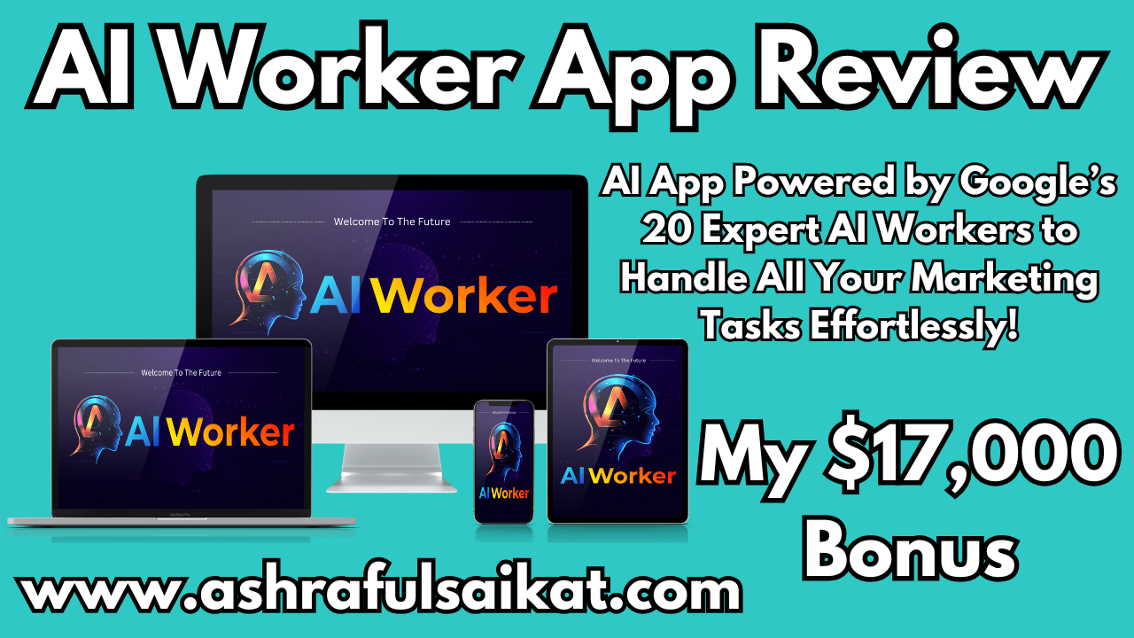 AI Worker App Review - Create & Sell Unlimited AI Content