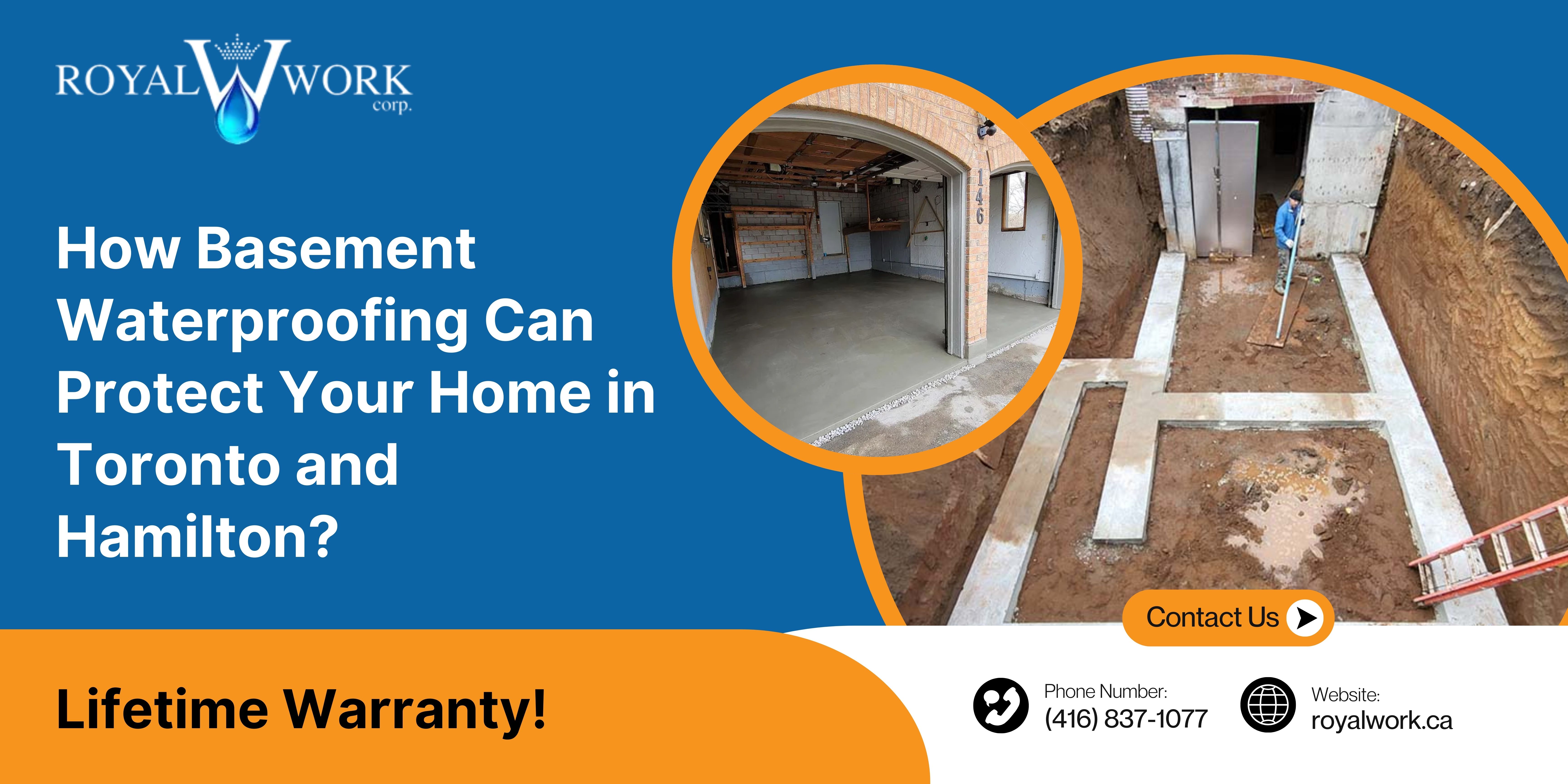 How Basement Waterproofing Can Protect Your Home in Toronto and Hamilton?