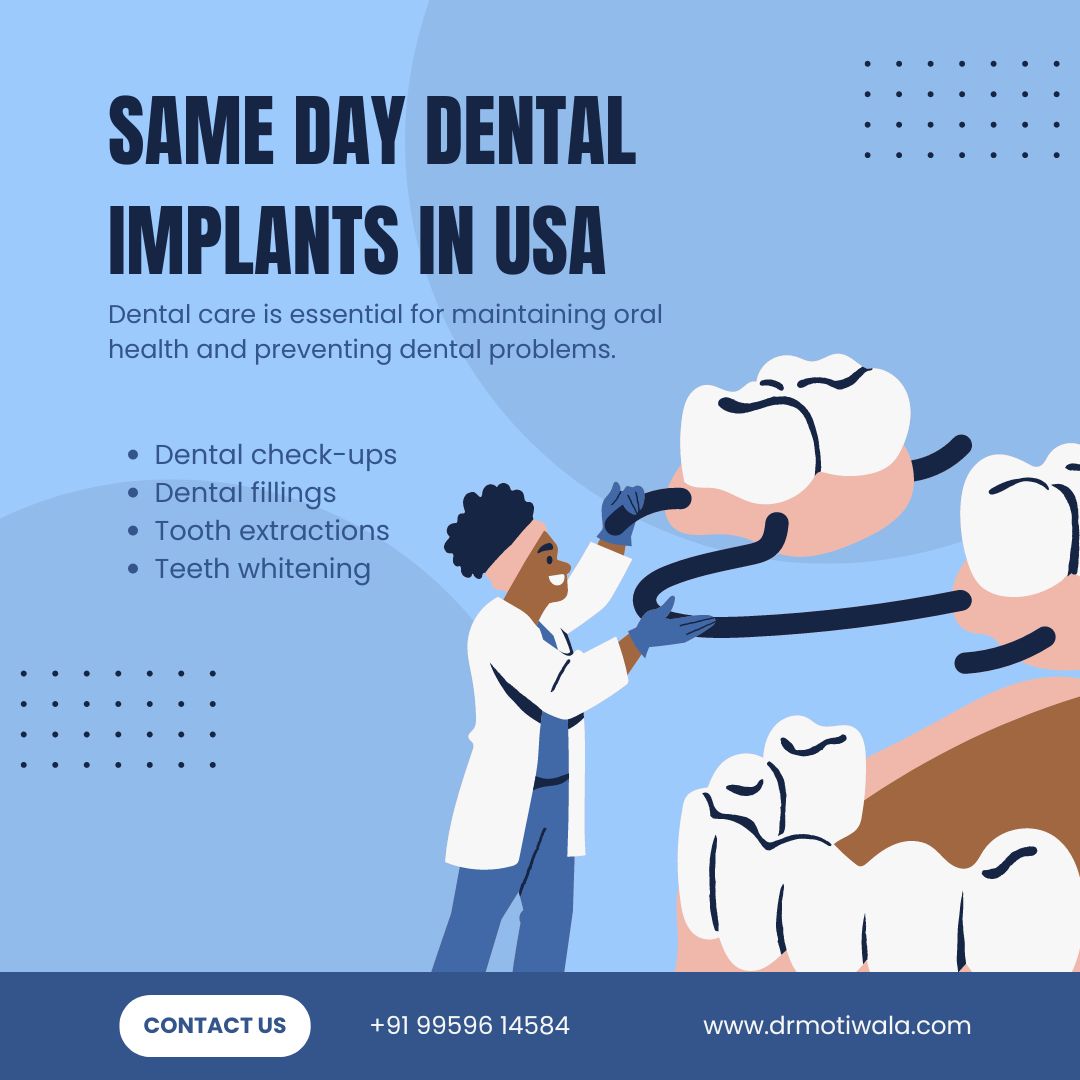 Same Day Dental Implants in USA