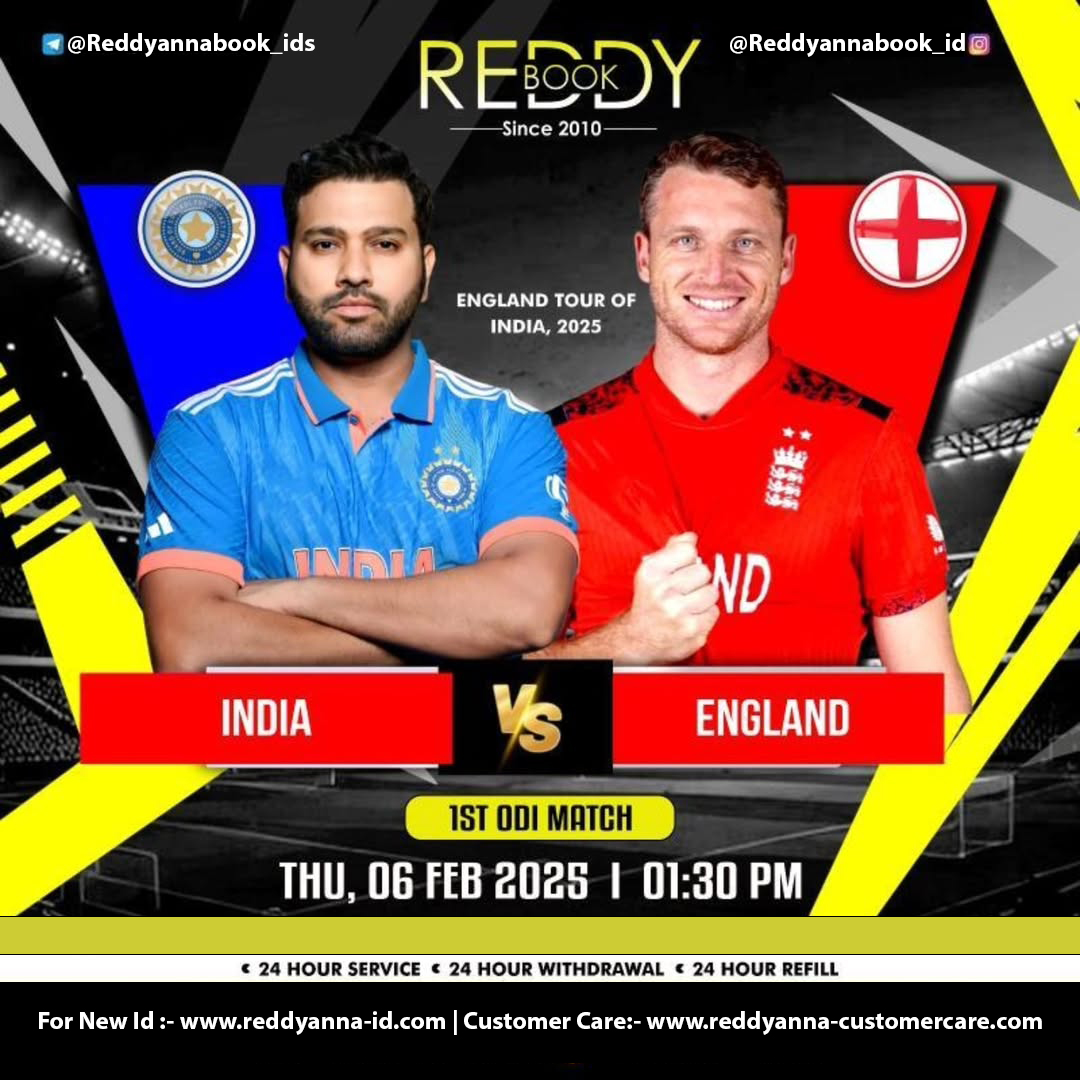 Get Ready for Action: Reddy Anna's Online Exchange Tips for the 2025 India vs England ODI at Vidarbha Stadium.