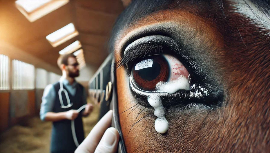 Horse Eye Infection with White Discharge: Causes, Symptoms, and Treatment
